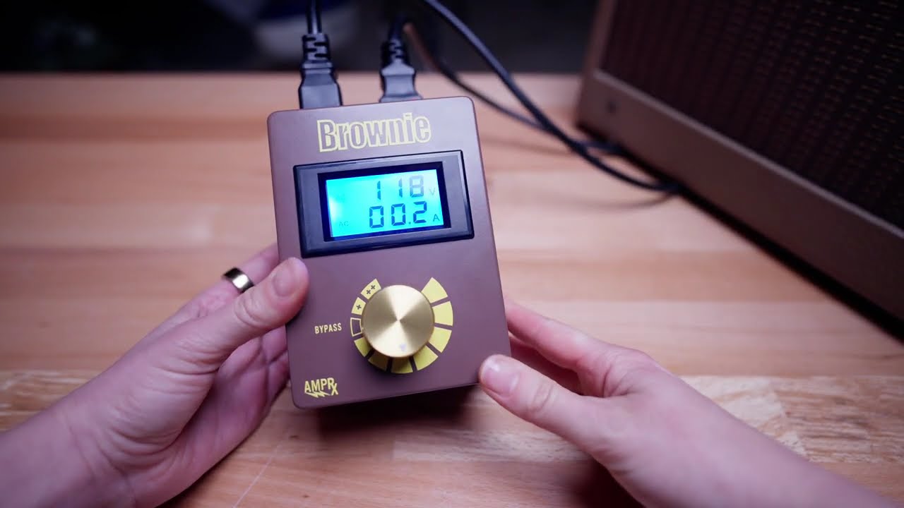 How to use The Brownie By AmpRx - Voltage Controller for Tube Gear