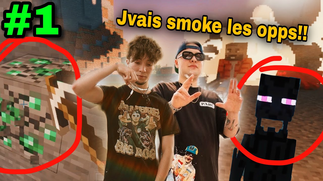 on SMOKE des OPPS - Minecraft avec Kalibre #1