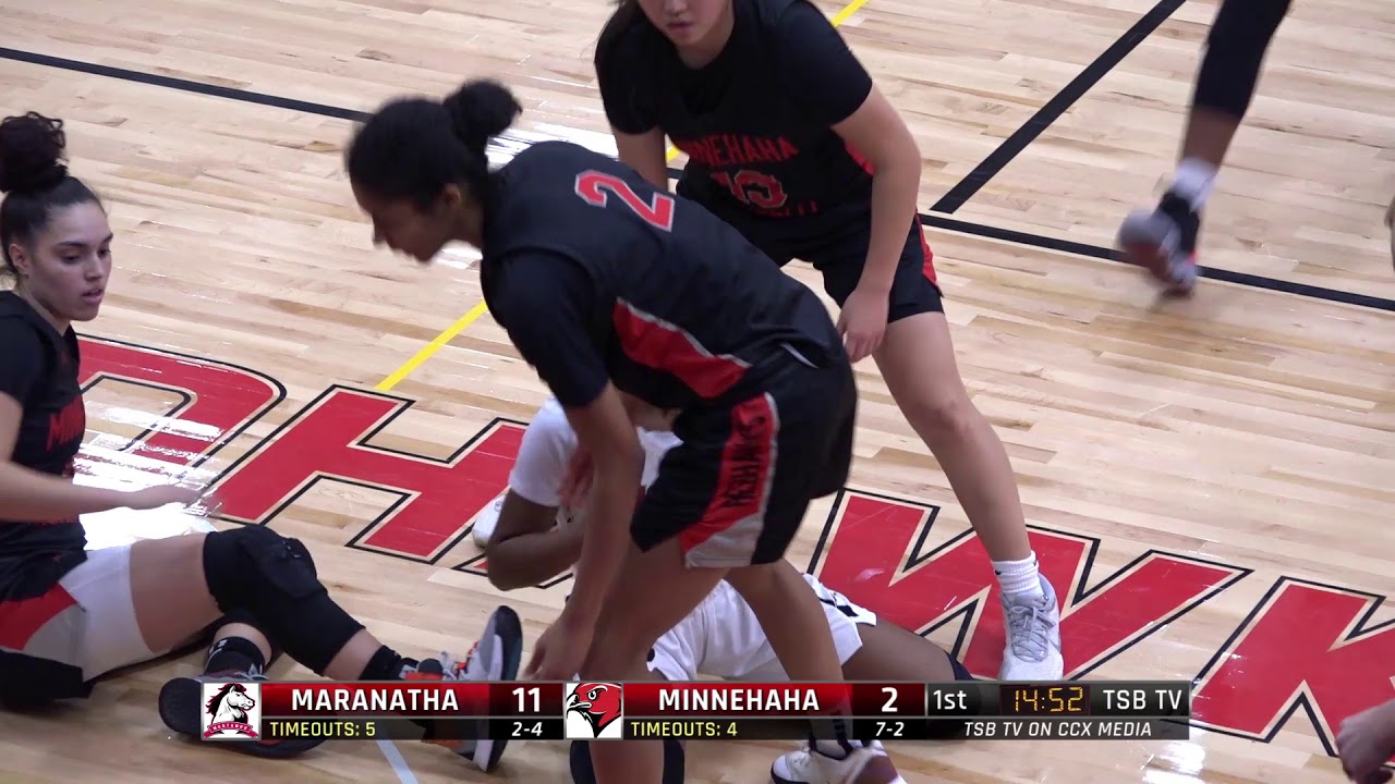 High School Girls Basketball: Maranatha Christian Academy vs. Minnehaha Academy (2019)
