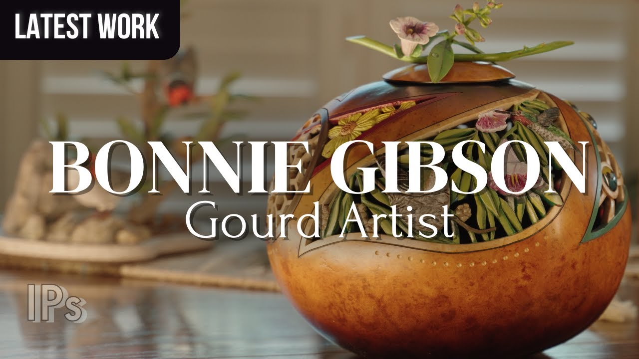 Bonnie Gibson | Gourd Artist | Latest Work (CAPTIONS)