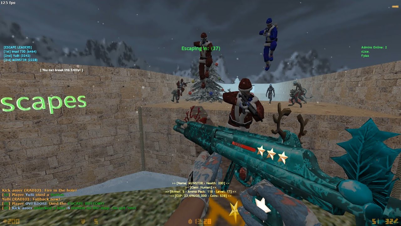 Counter-Strike: Zombie escape mod- ze_dust2escape on [IS].:Zombie Escape