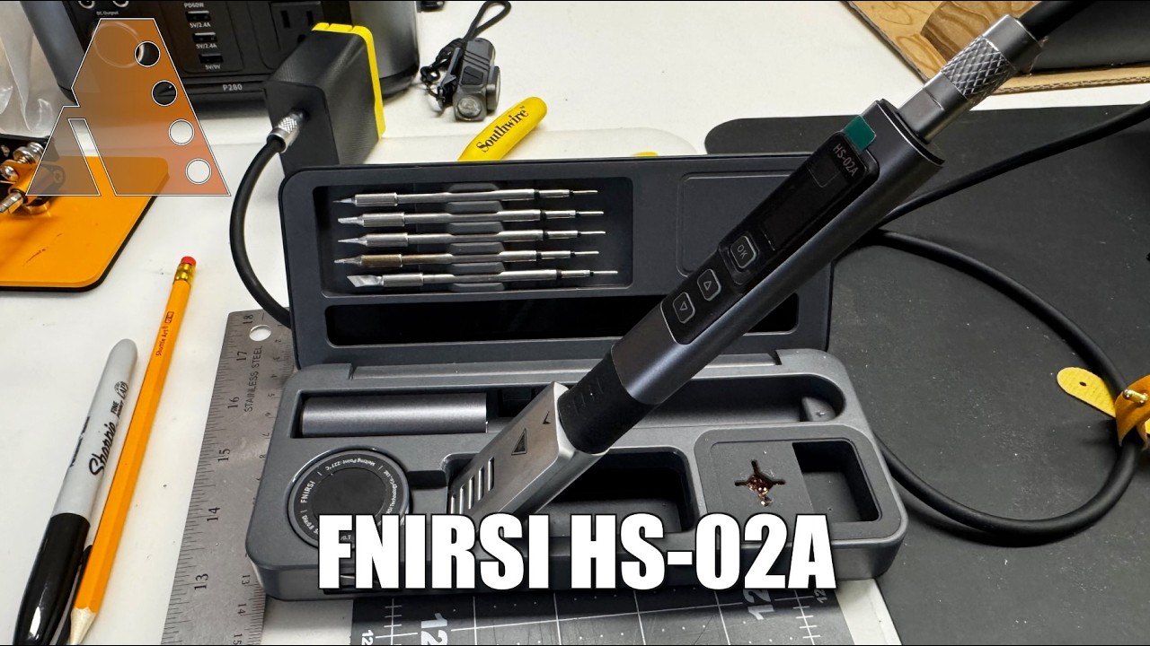 Обзор паяльника FNIRSI HS 02A 100W