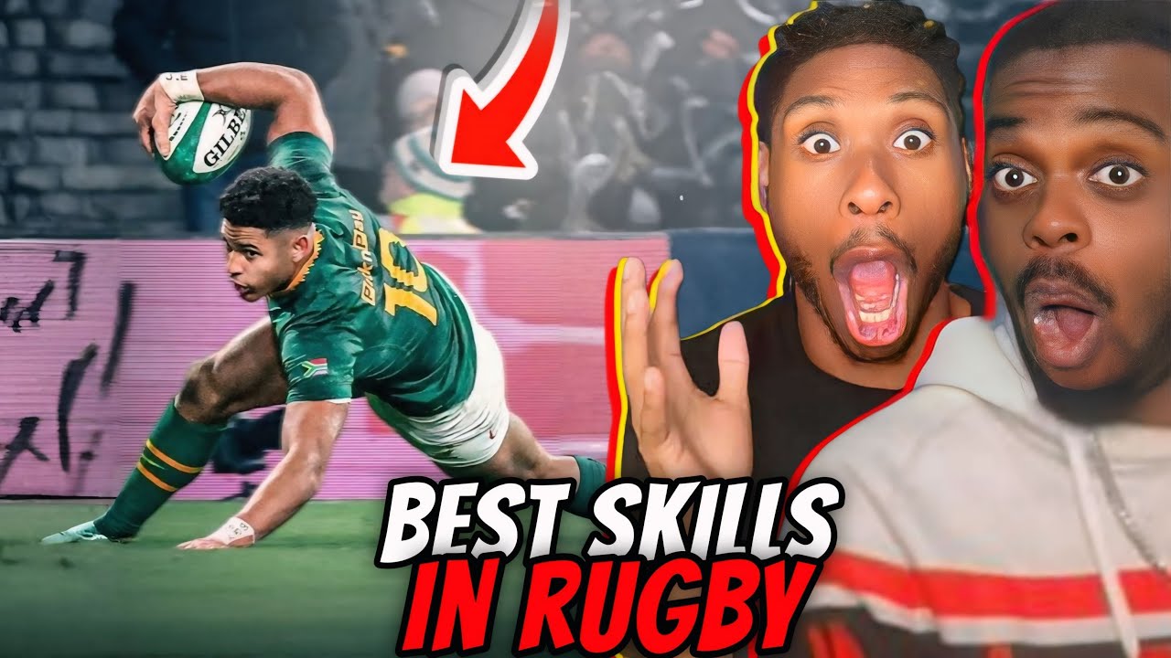 [MIND-BLOWING] Ki & Jdot React to The Best Rugby Skills of 2025!