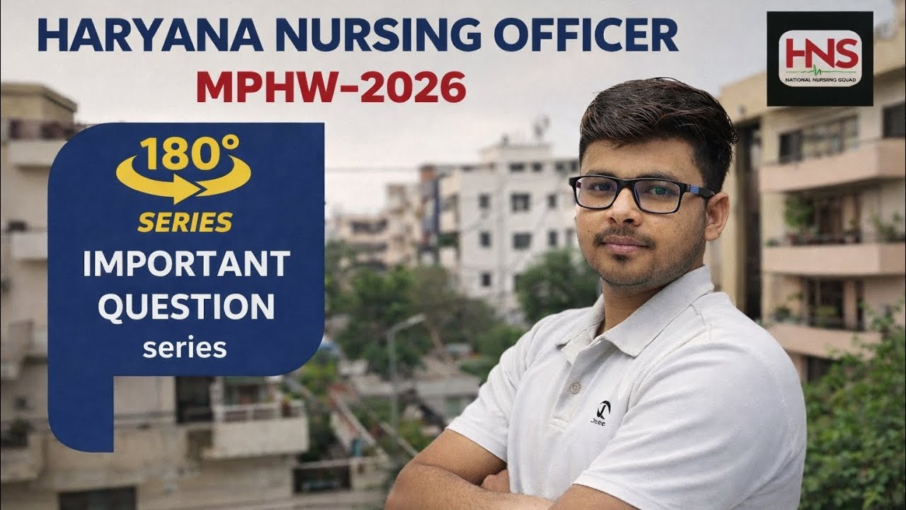 Haryana CET mains Anm/mphw/ Nursing Officer common Doubt resolve