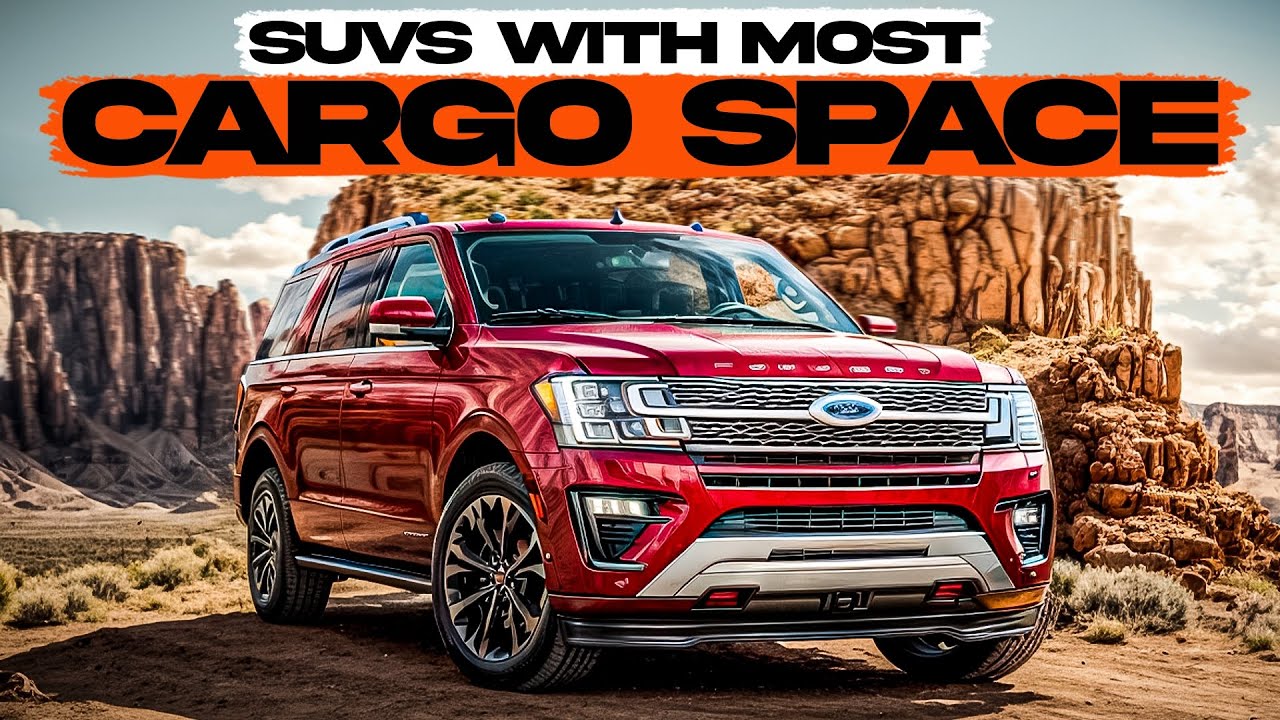 7 BEST SUVs with the Most Cargo Space