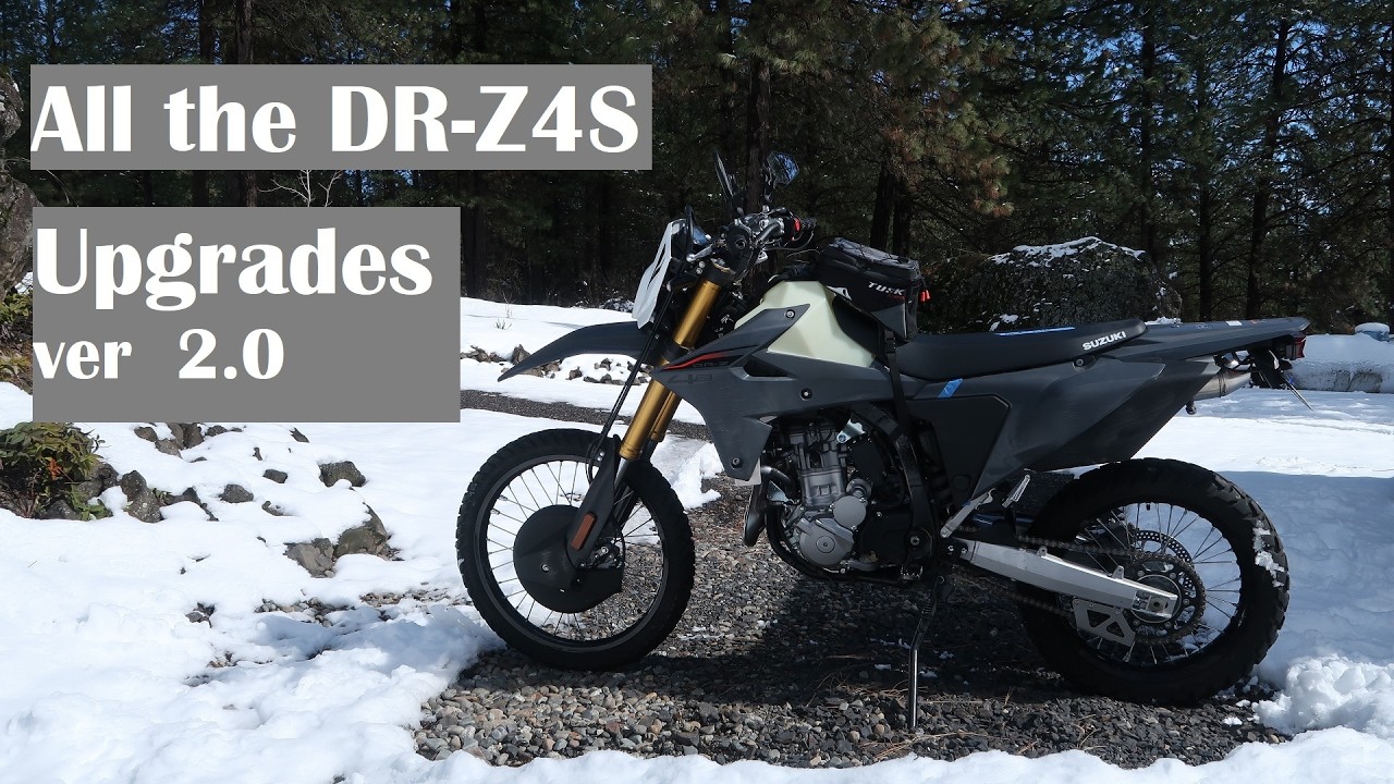 DR-Z4S Accessories and Upgrades Walkaround - Ver. 2.0 (March 2026)