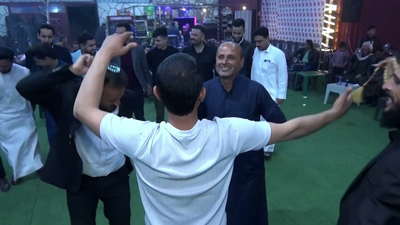 الفنان مصطفى ألامير حفلة العريس عبدالرزاق البدران من افراح عشيرة الخراج الجزء الثالث
