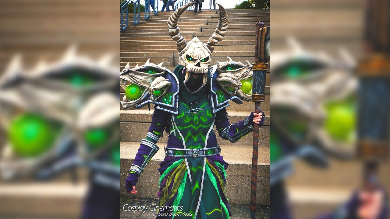 Epic Warlock from World of Warcraft (Cosplay by: Monemon) | Blizzard | WoW | #Shorts