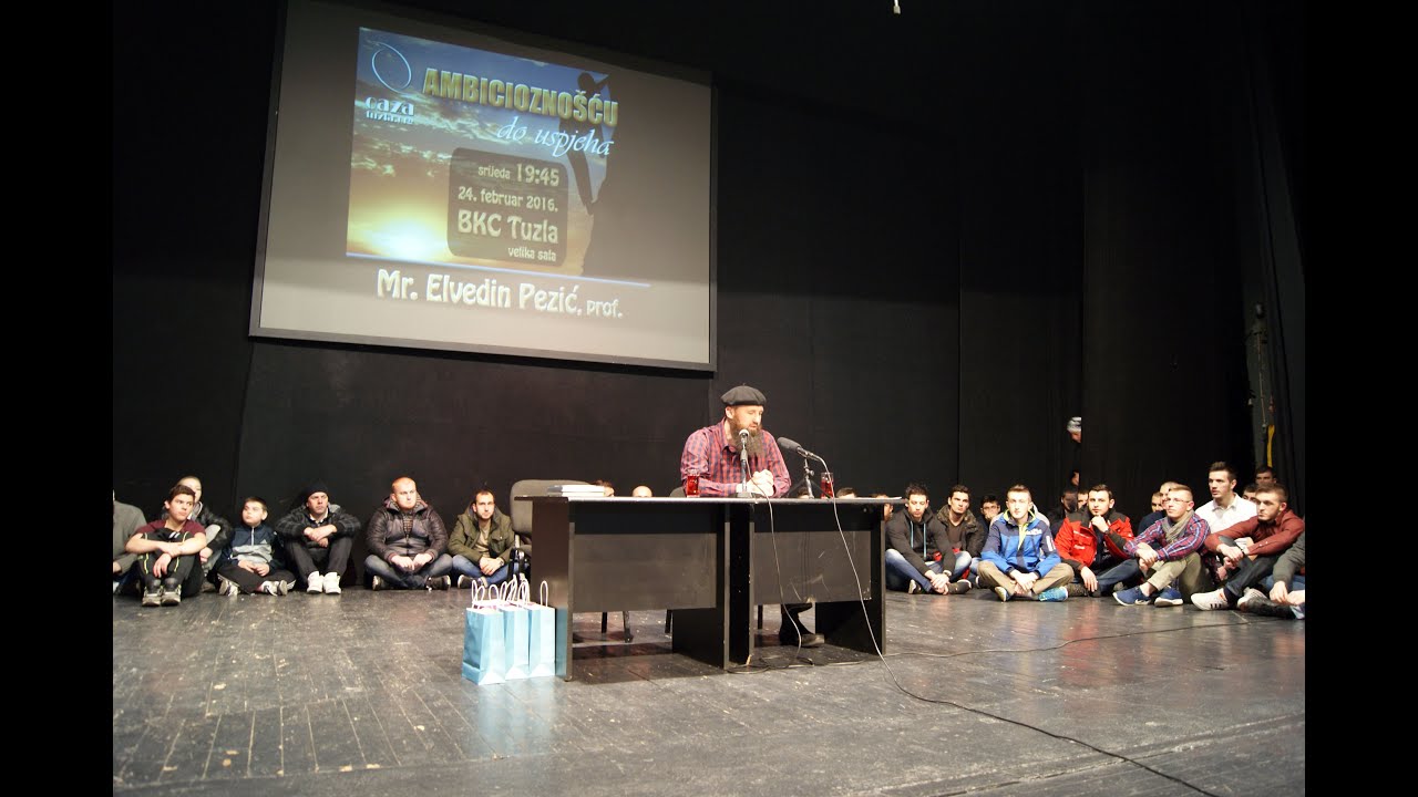AMBICIOZNOŠĆU DO USPJEHA - mr. Elvedin Pezić, prof.