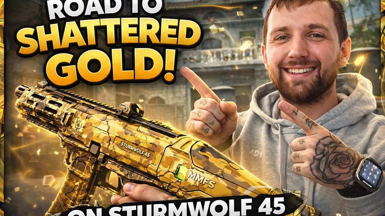 Дорога к разрушенному золоту на пистолете-пулемете Sturmwolf, BO7, эпизод 3