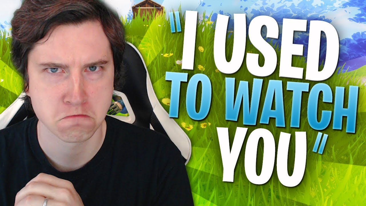 "I used to watch you"... a personal commentary