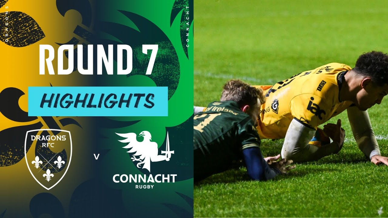 Dragons v Connacht | Highlights | Round 7 | URC 2025/26