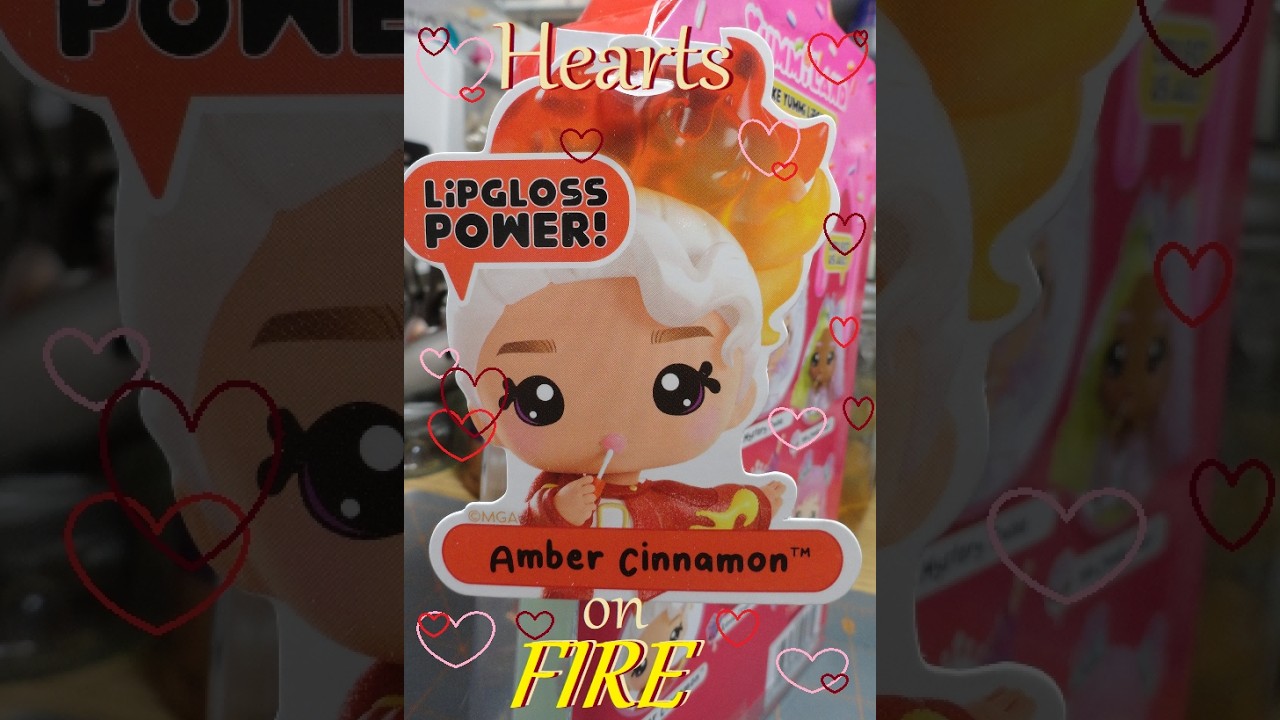 Dolls Gone Goth Hearts on Fire  YummiLand Amber Cinnamon @DoriesDollies @DollsRescued