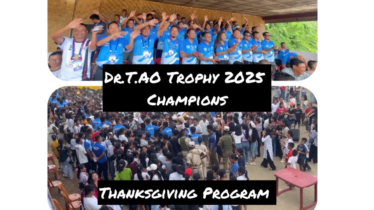 Thanksgiving Program for the Winners of Dr.T.AO Trophy 🏆 2025 at Mon HQ Local Ground #thelandofangh 