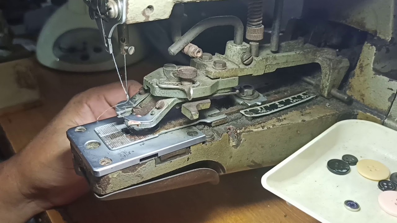 How to Operate and to Adjust BottonSew Machine