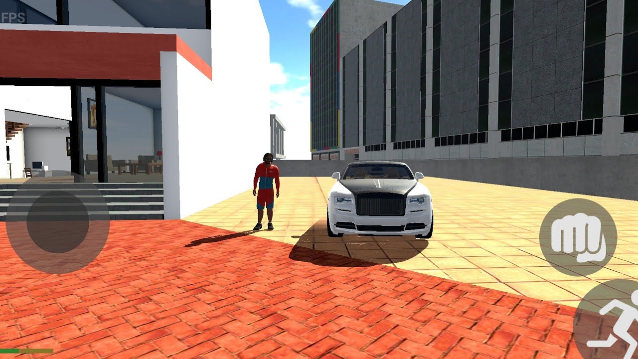 Ross-Royal car testing indian bikes driving 3D 