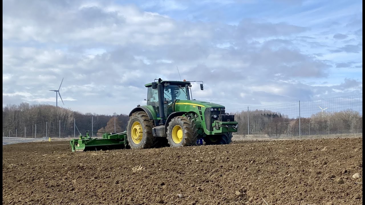 MOKRA UPRAWA I SIEW OWSA [JOHN DEERE 8130 DEUTZ-FAHR 9340 TTV WARRIOR DEUTZ-FAHR 6165 AMAZONE  UNIA]