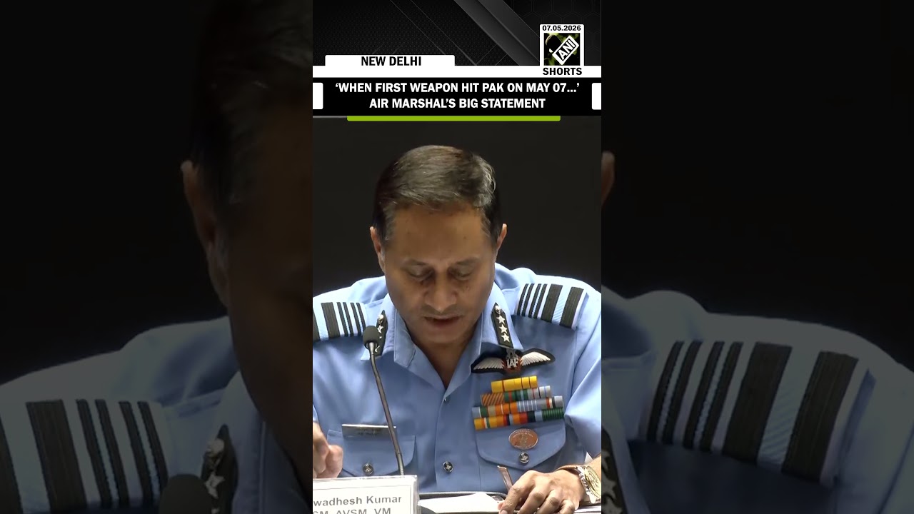 &lsquo;When 1st weapon hit Pakistan on May 07&hellip;&rsquo; Air Marshal AK Bharti&rsquo;s big statement on Operation Sindoor