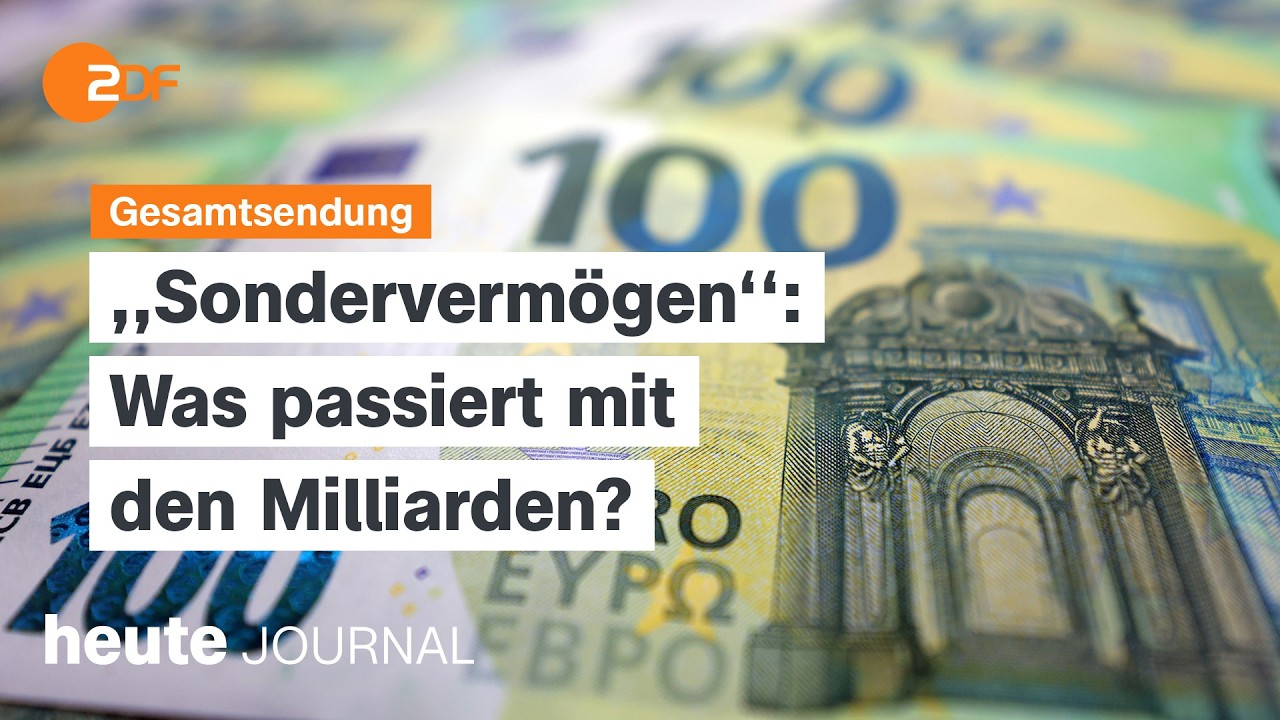 heute journal vom 17.03.2026 Sondervermögen, Irans Sicherheitschef getötet, neuer Schufa-Score