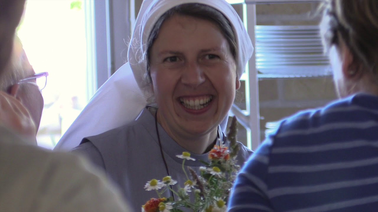 Receptie eeuwige geloften zr Annelies 2015