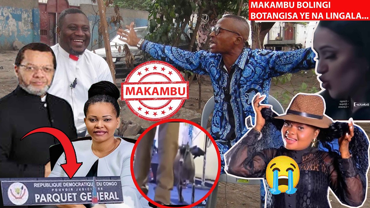 PASTEUR J0HN PROCES MARCEL0 NA FAMILLE YA BLANCHE, MOBALI AKOMI NTABA NA EGLISE, MATANGA YA CAROLINE