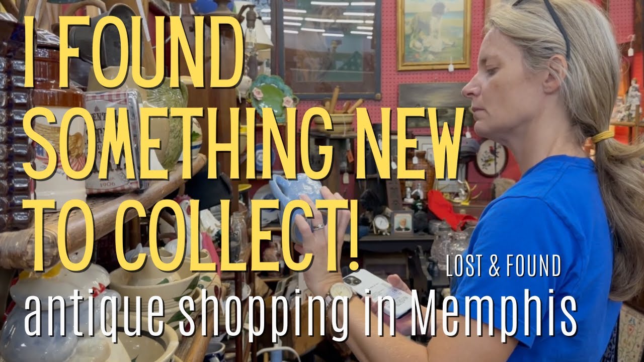 Antique Shopping in Memphis! Learn about Collectible Marshmallow Tins