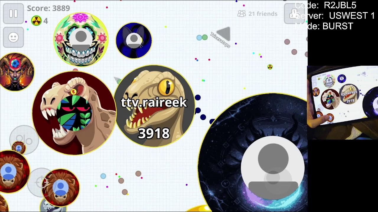 Agario Mobile Party