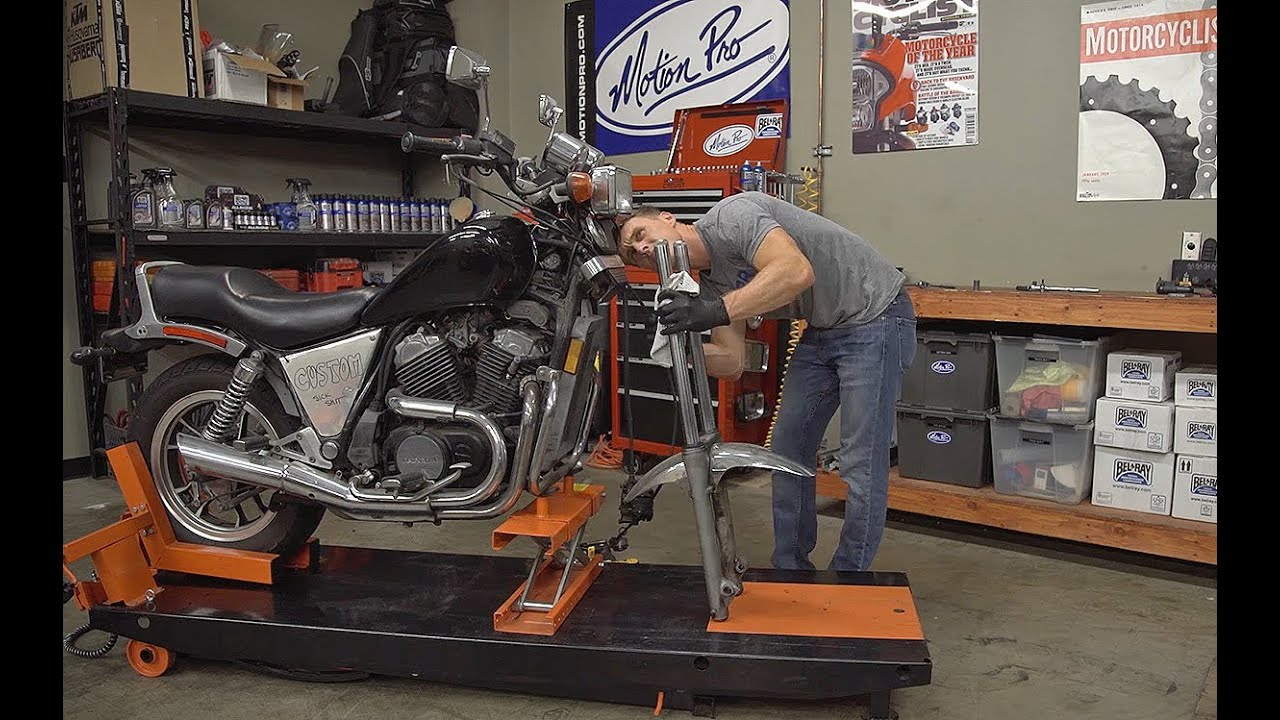 How to Lube Your Motorcycle Steering Head Bearings | MC Garage
