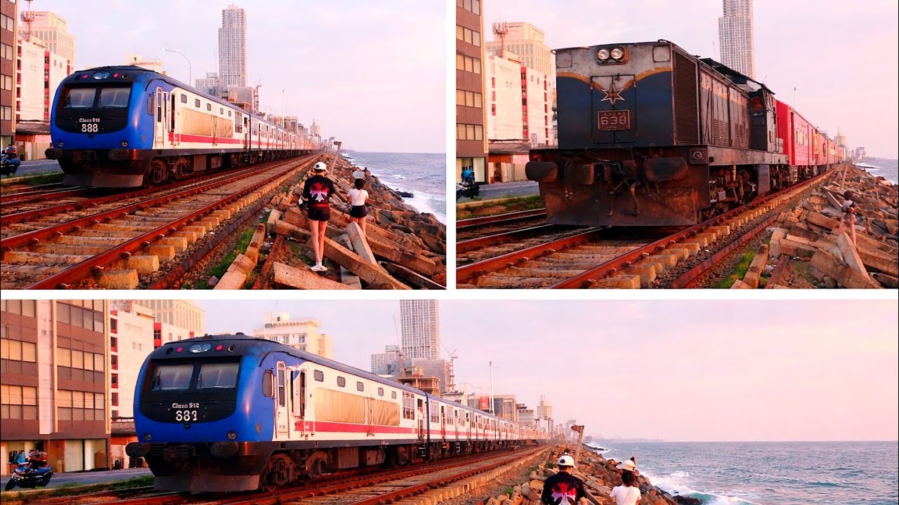Most amazing Coastline Railway in Sri Lanka 🇱🇰 | Visit Sri Lanka 
