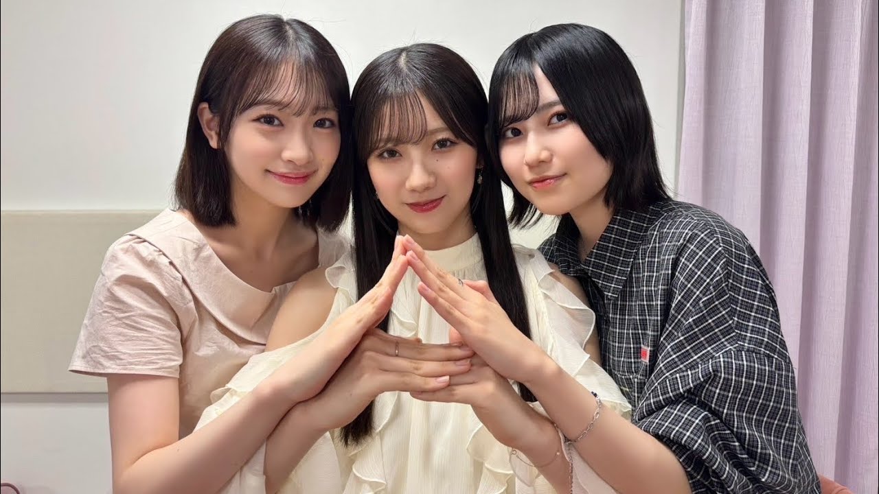小島凪紗 小田倉麗奈 的野美青（櫻坂46） 2025年09月17日