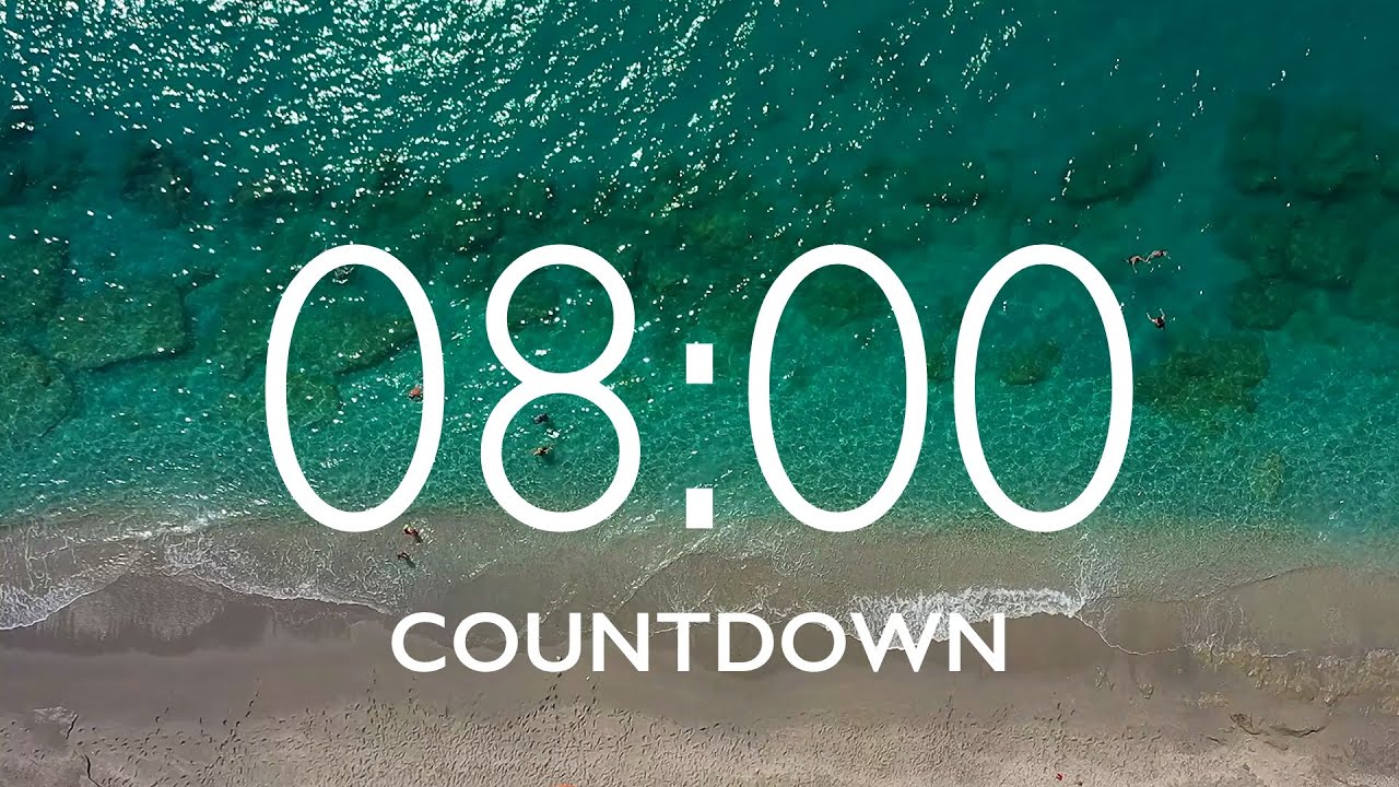 8 Minute Timer with Relaxing Music and Alarm