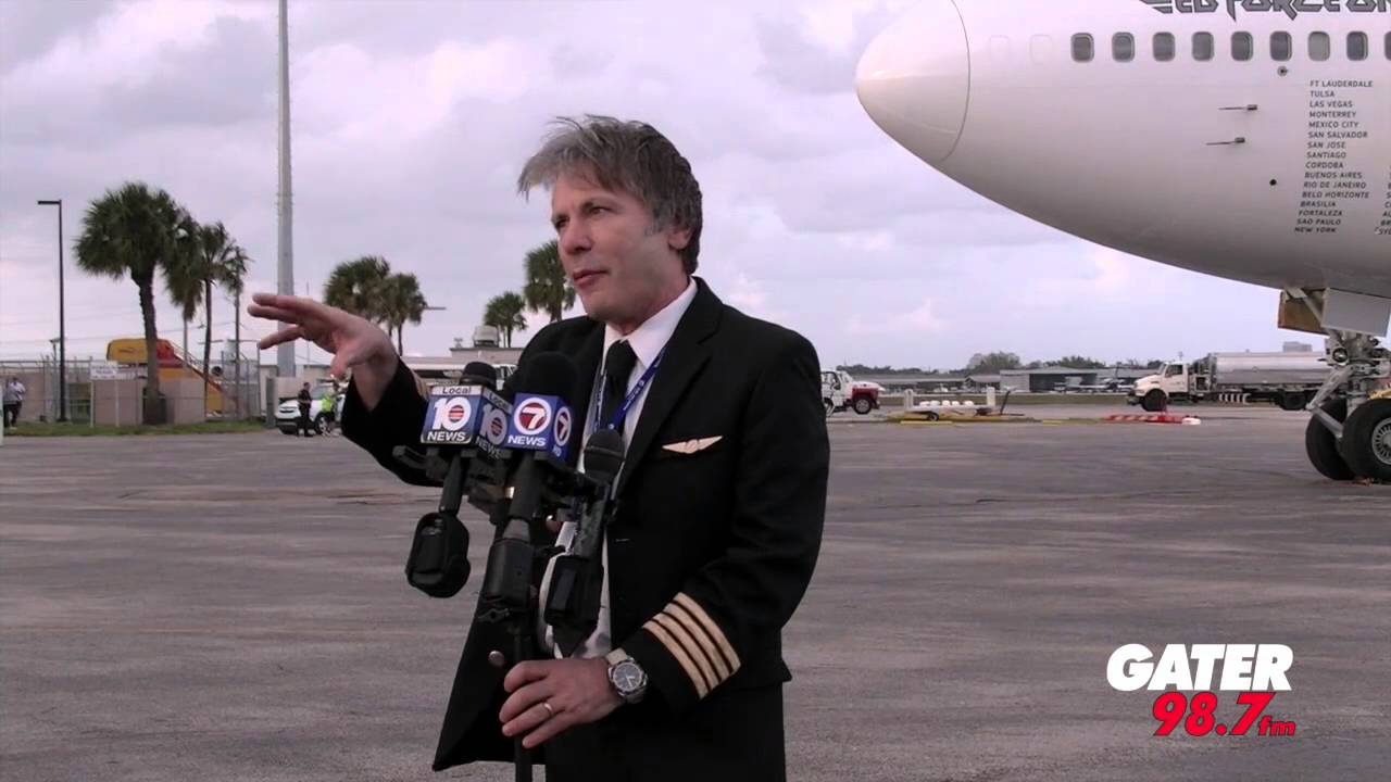 Iron Maiden - Bruce Dickinson Press Conference in Ft. Lauderdale 2016