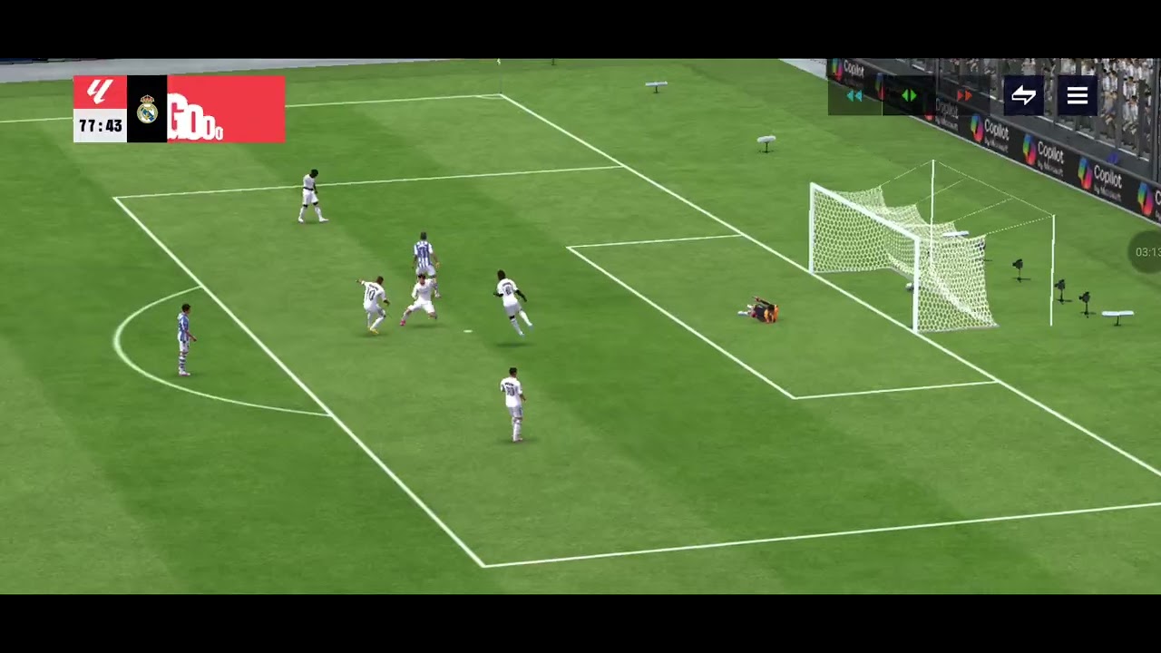 Noureddin-Real Madrid v/s Real Sociedad. FC Mobile. 