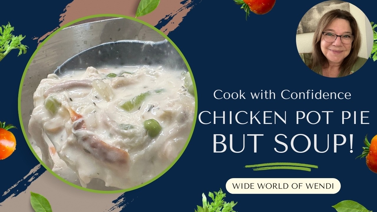 Creamy Chicken Pot Pie Soup | Cozy One-Pot Winter Dinner That’s Easy & Comforting