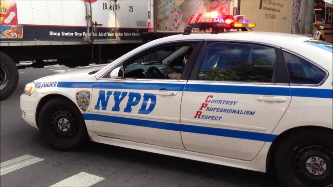 COMPILATION OF NYPD POLICE UNITS RESPONDING IN VARIOUS NEIGHBORHOODS OF NEW YORK CITY.  01
