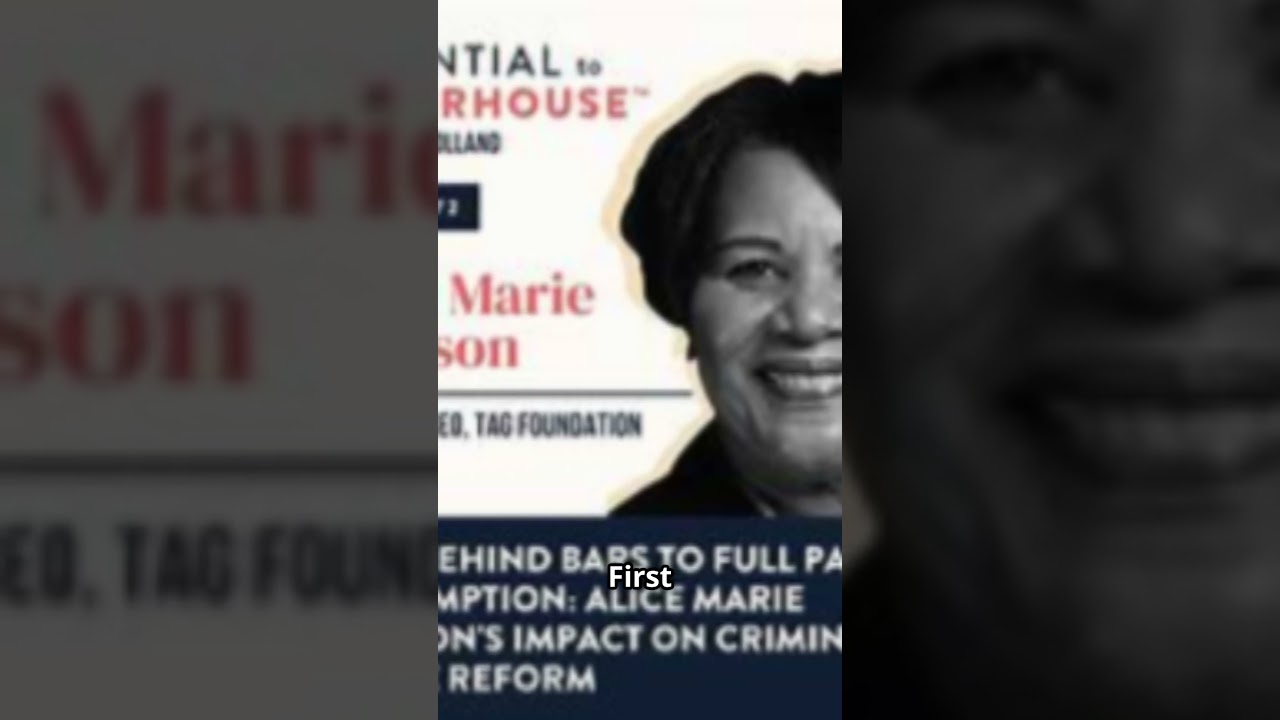 Alice Marie Johnson Reform & Pardon Czar #AliceMarieJohnson#PresidentialPardon#Clemency#SocialJustic