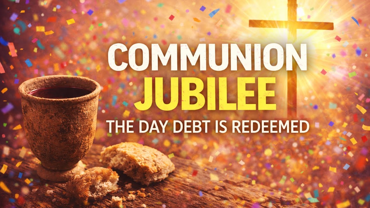 8 March 2026 - Communion Jubilee: The Day Debt Is Redeemed - Leviticus 25:8-10 - Luke 4:18-19