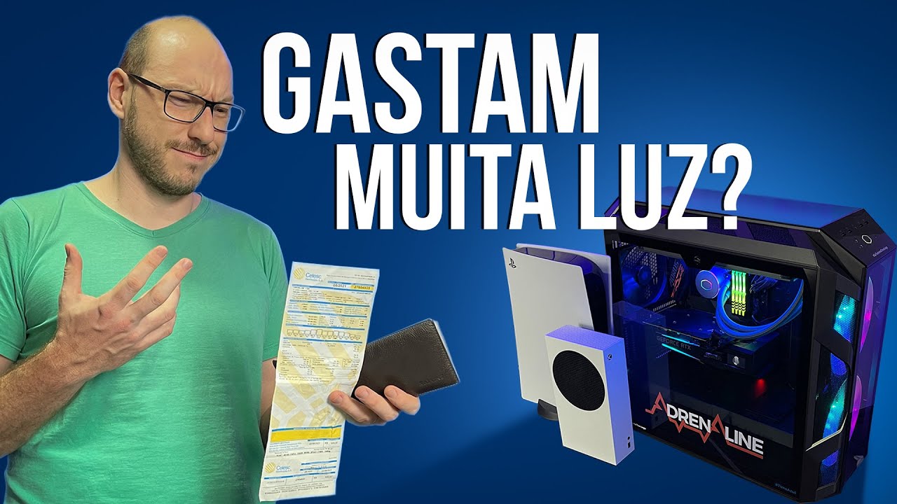 Os games deixam minha conta de luz cara?