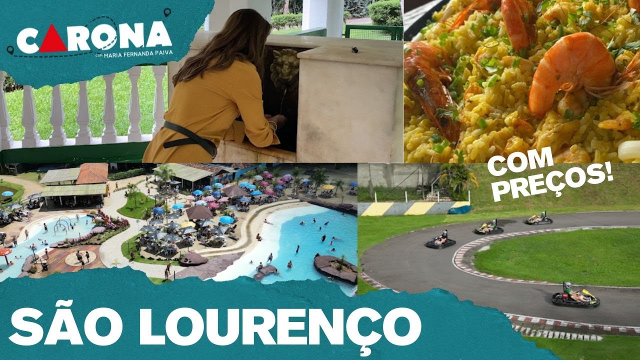 O que FAZER em SÃO LOURENÇO-MG (ROTEIRO DE 2 DIAS) | DE CARONA com Maria Fernanda Paiva🔺