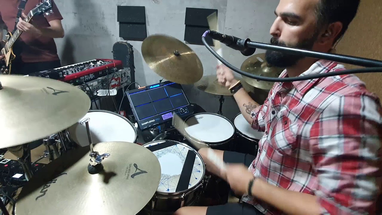 Scalene - ESC em ensaio (DrumCam)