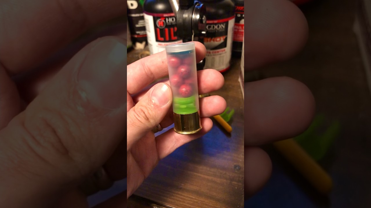 12 Gauge Zombie 0000 Buckshot Load #shorts
