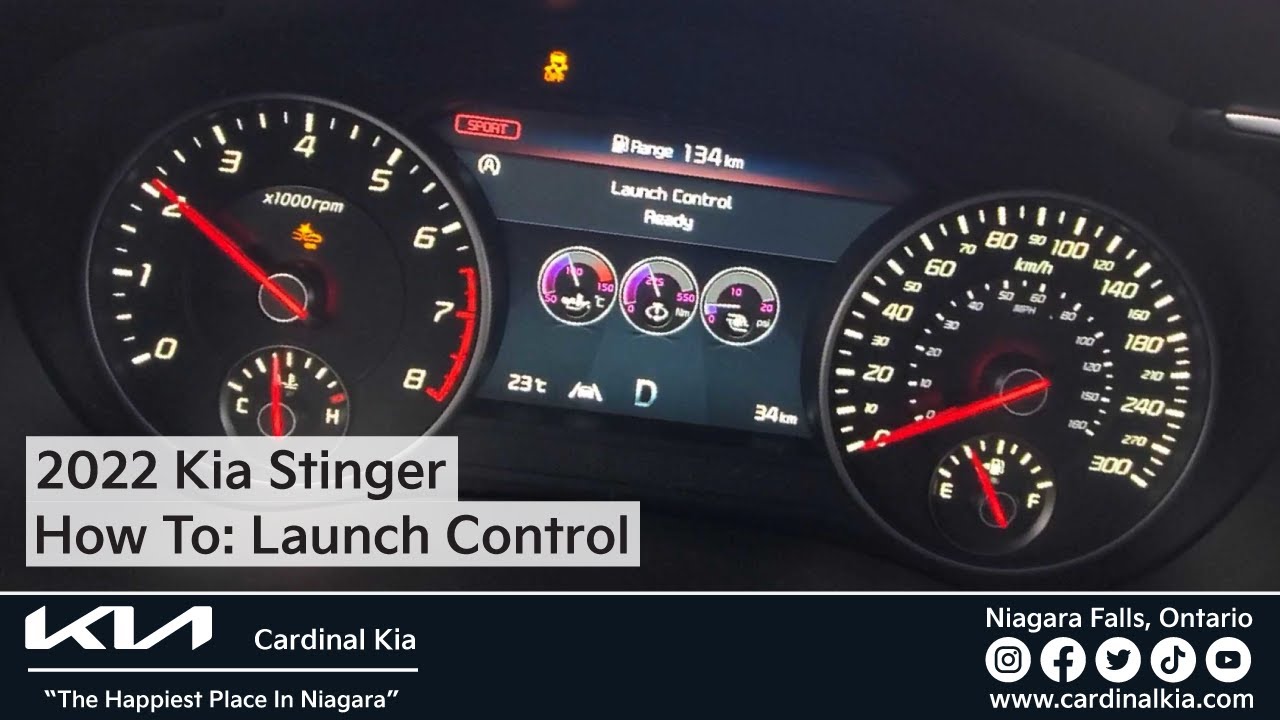 2022 Kia Stinger | How To Use Launch Control!