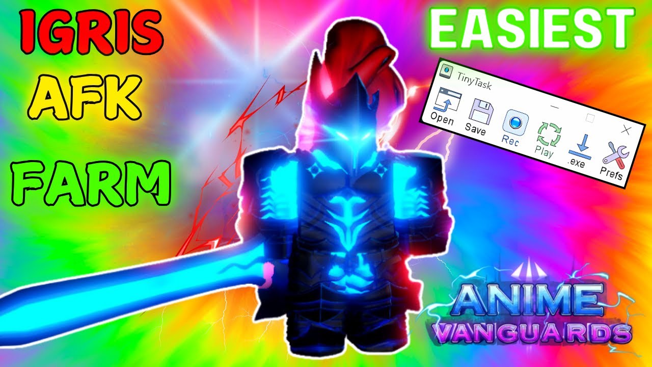 [UPDATED!] How To AFK Farm for SECRET IGRIS In Anime Vanguards ?