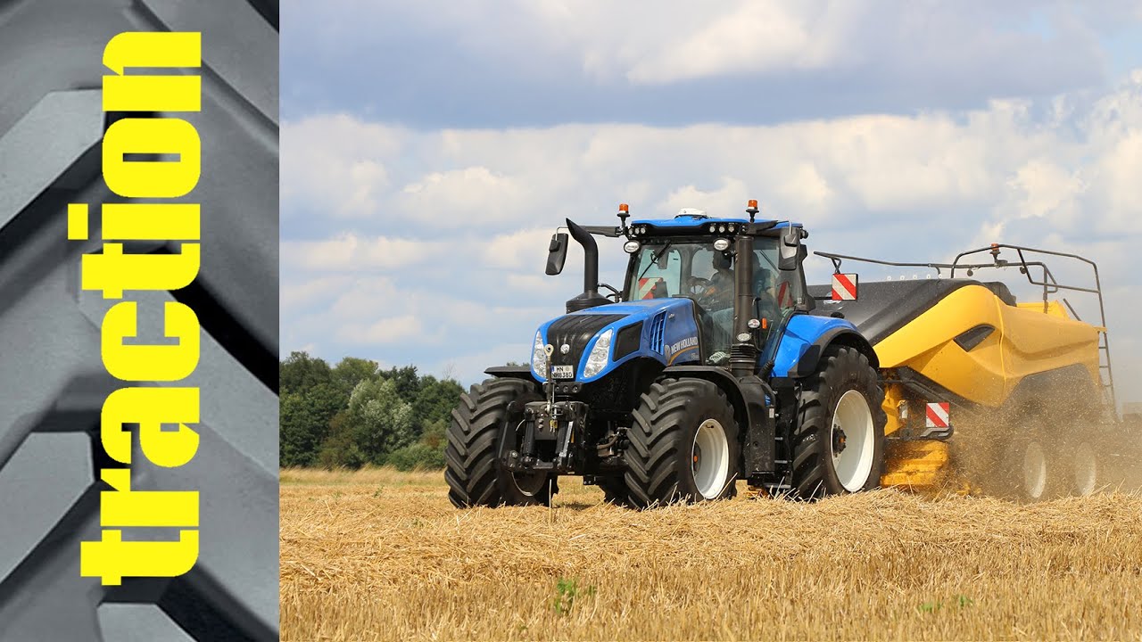 New Holland T8.380 Genesis im traction Erstkontakt