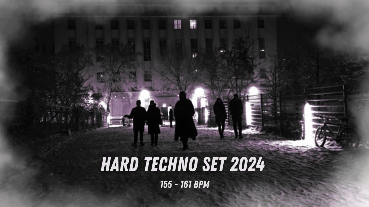 HARD TECHNO SET 2024 | TECHNO BANGERS | [ 155 -161 BPM ]
