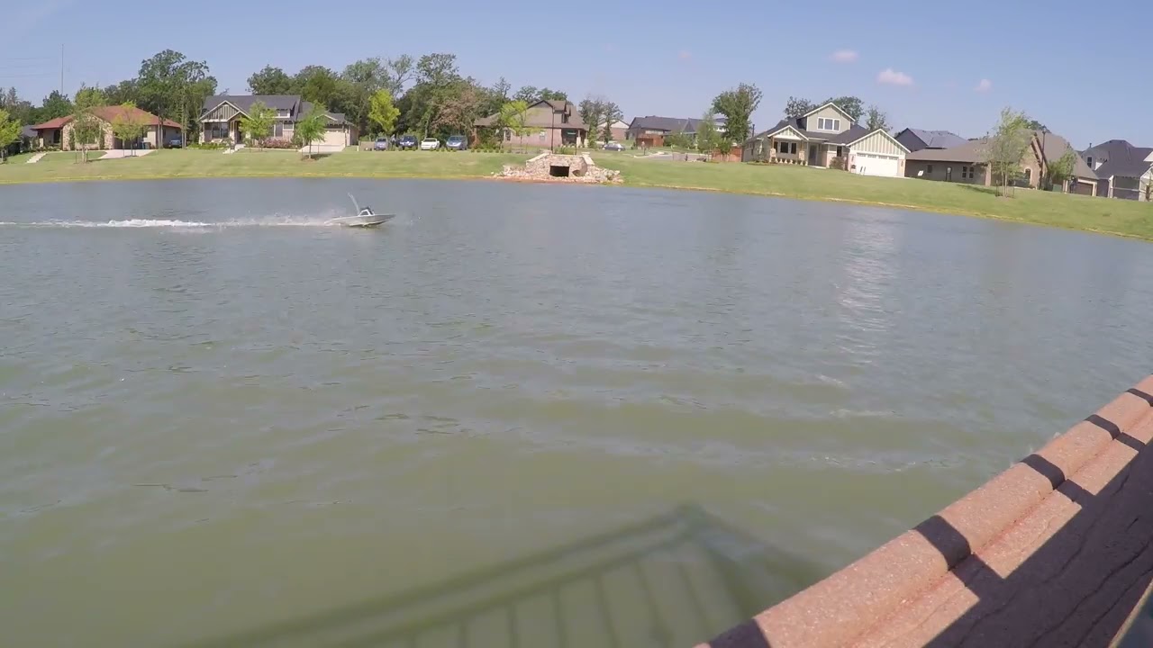 Aluminum RC Jet Boat - (part 3): First Time in Water
