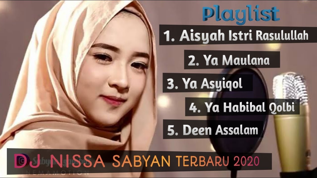 Dj Remix Terbaru Nissa Sabyan, Album Shalawat Religi Terpopuler