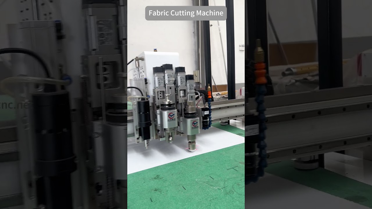 CNC Coated PVC Fabric Automatic Cutting Machine