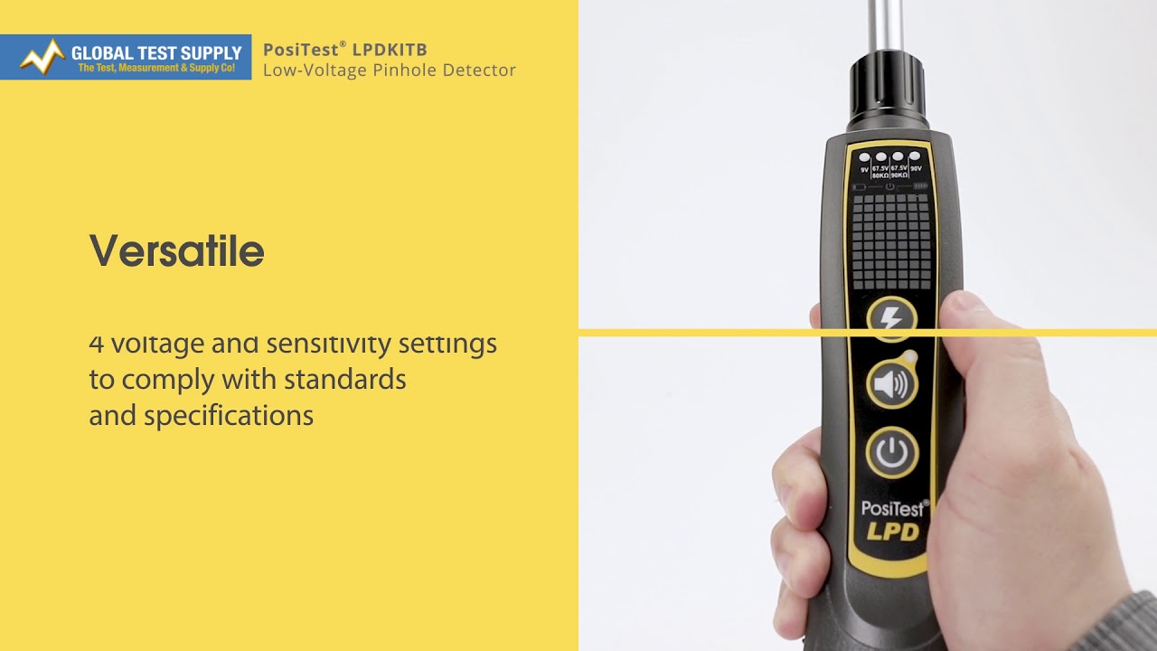 DeFelsko LPDKITB Low-Voltage Pinhole Detector