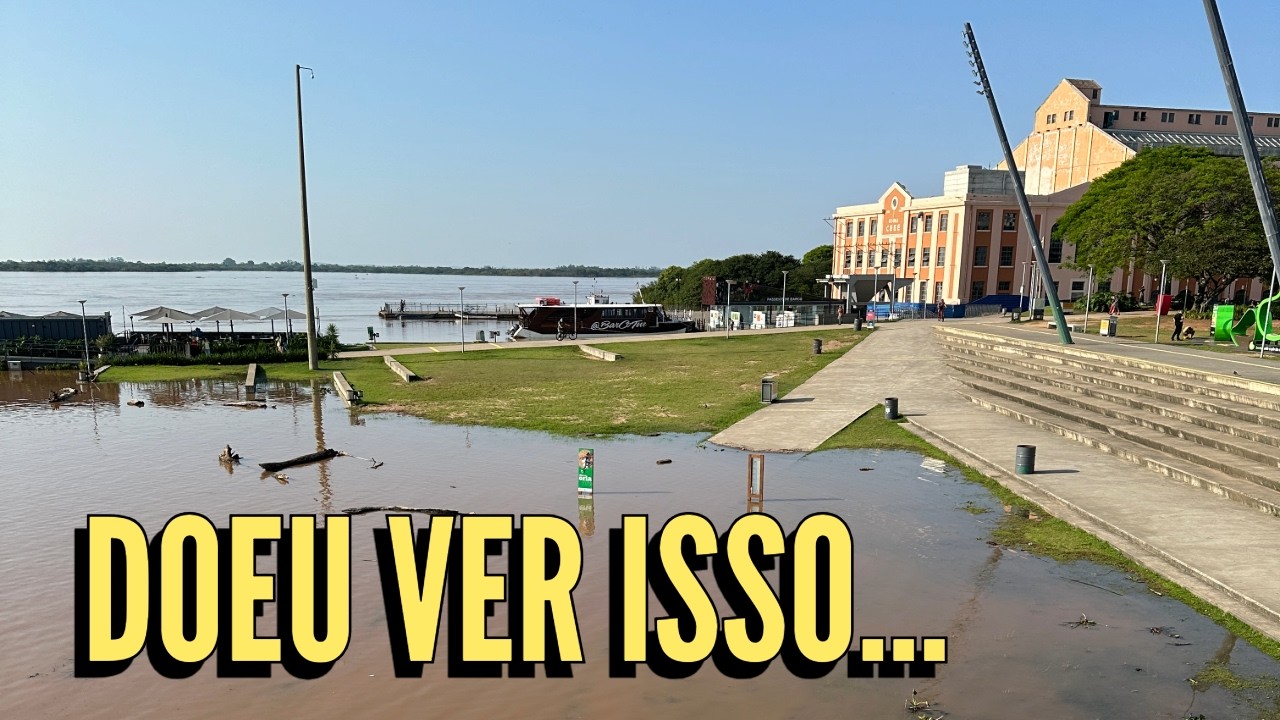 Porto Alegre 1 Ano Depois da Enchente: A Orla do Guaíba Sobreviveu?